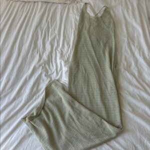 SHEIN Sage Green Maxi Dress
